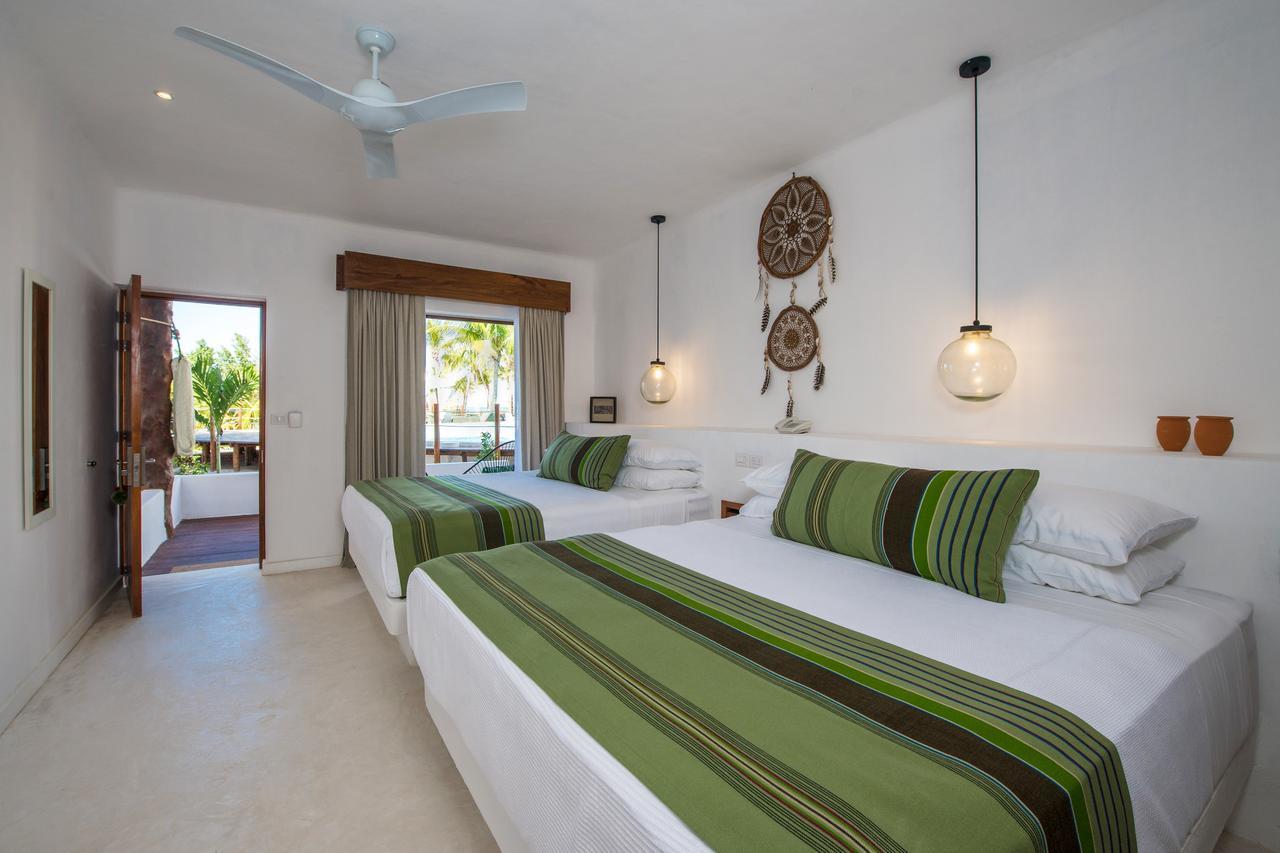 Villas Hm Palapas Del Mar Isla Holbox Buitenkant foto